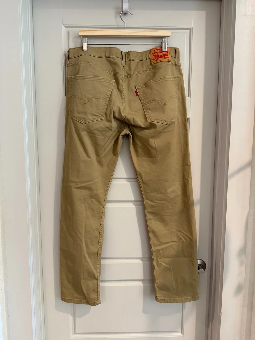 Levi's Men's Khaki Stretch Pants‎ 36
